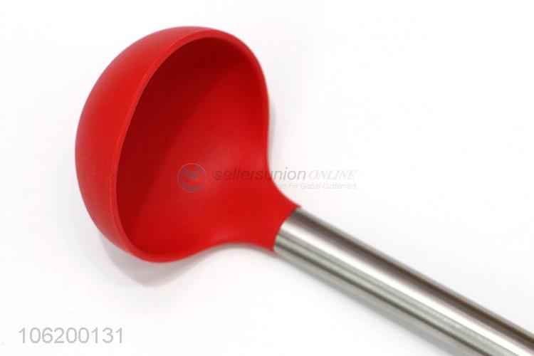 Best Sale Silicone Deep Soup Ladle Cooking Tool Serve For Soup