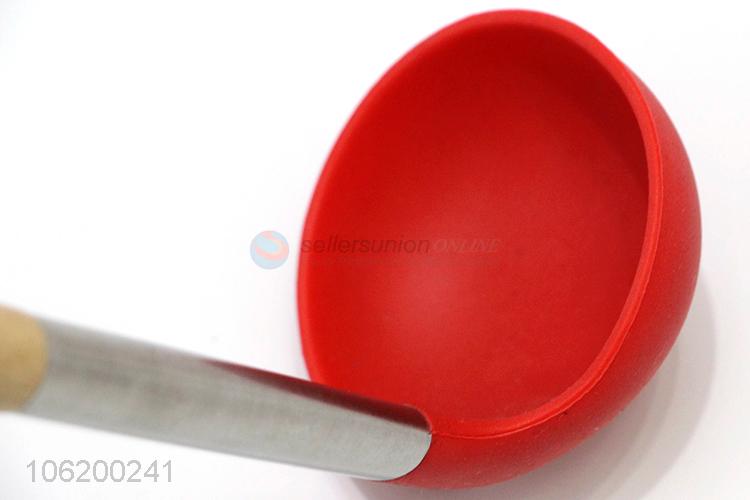 Quality Accurance Silicone Soup Ladle Kitchen Tool