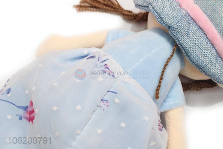 High Sales Sweet Cute Girl Toys Plush Dolls Stuffed Dolls For Kids