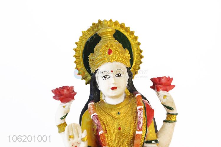 Best Price Hindu Goddess Lotus Blossom Ganesh Laxmi Lakshmi Statue Ganesh Statue