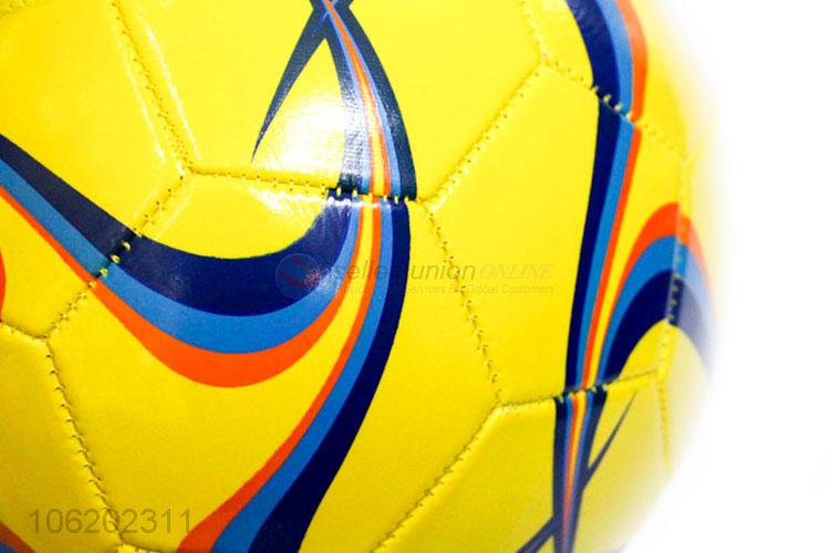 New Arrival Colorful PU Football Soccer Ball