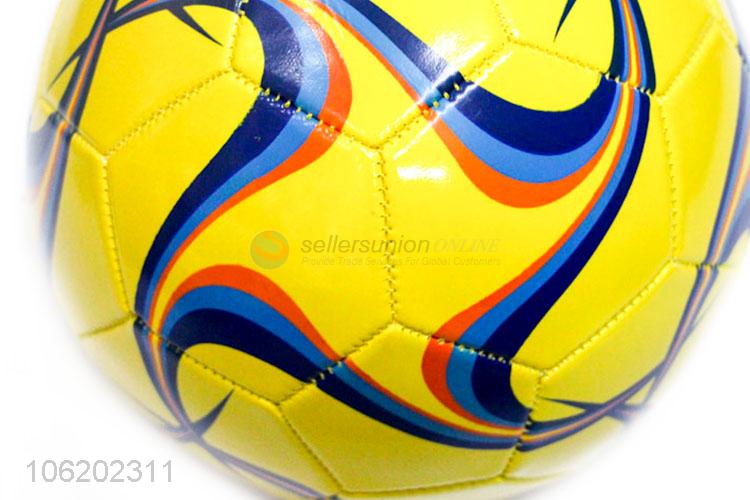 New Arrival Colorful PU Football Soccer Ball