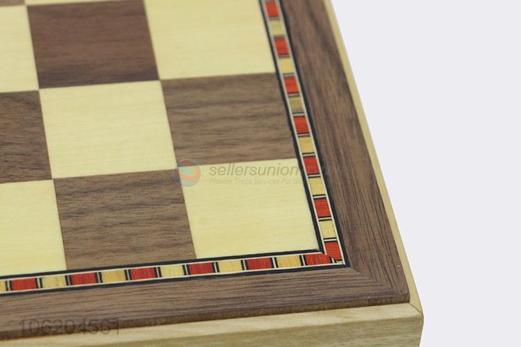 OEM factory wooden board chess game for kids