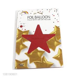 Good Quality Star Shape Foil Balloons