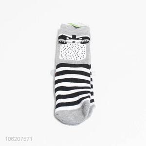 New arrival stripe women polyester socks