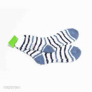 Wholesale Top Quality Stripes Towel Sock