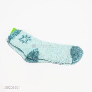 Recent Design Winter Woman Towel Sock