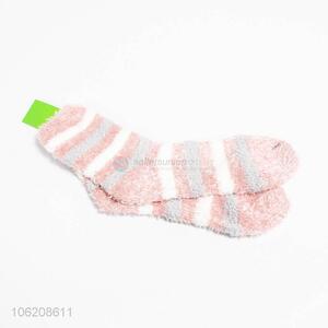 Fancy Design Winter Towel Sock for Girl