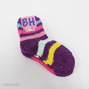 High quality women thicken terry socks for winter