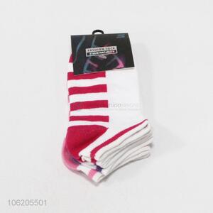 Promotional price 3pairs polyester knitted ankle socks