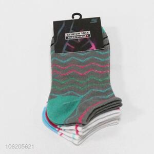 Bottom price 3pairs polyester knitted ankle socks