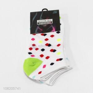 Factory direct supply 2pairs polyester knitted ankle socks