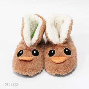 Cartoon Design Plush Shoes Floor Shoes