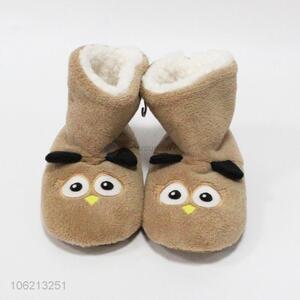 Wholesale Cartoon Indoor Plush Floor Shoes