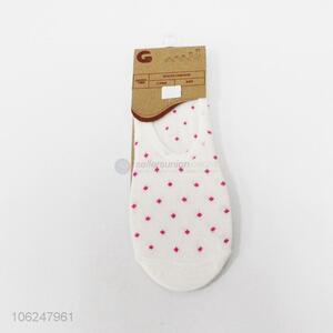 Wholesale Womens Cotton Invisible Boat Socks