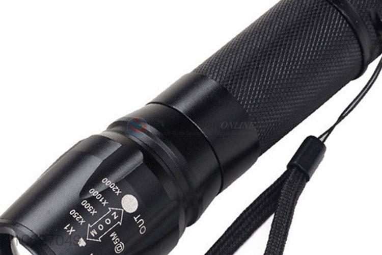 Professional supply long range aluminum alloy led flashlight