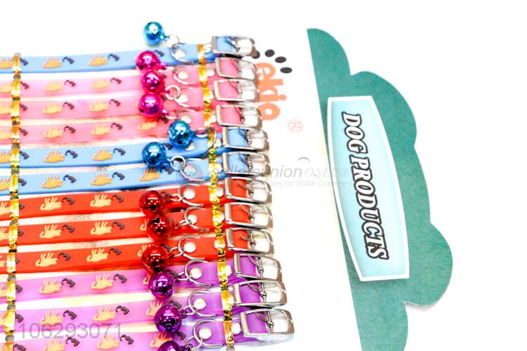 Wholesale Fashion Pet Collars With Small Bell