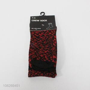 Factory supply winter ladies crew socks wholesale