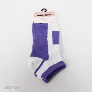 Low price women ankle socks wholesale