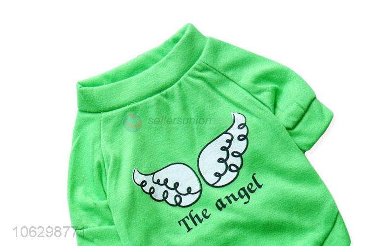 Fashion Colorful Cotton Half Sleeve Hoody For Pet