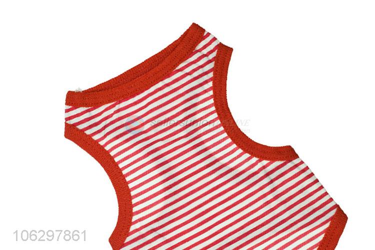 Fashion Pet Stripe Waistcoat Best Dog Clothes