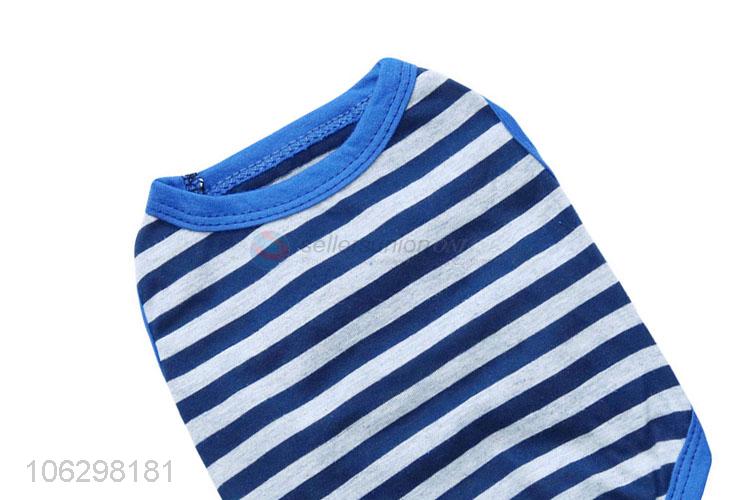 Wholesale Stripe Summer Vest For Pet