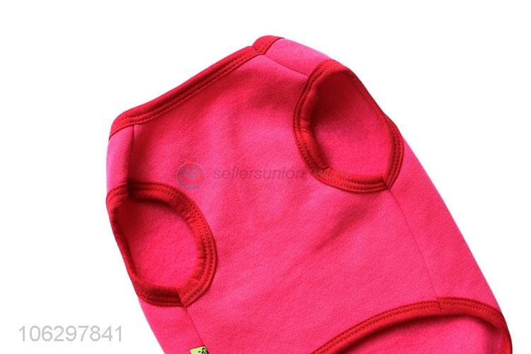 Fashion Cotton Dog Waistcoat Cheap Pet Clothes