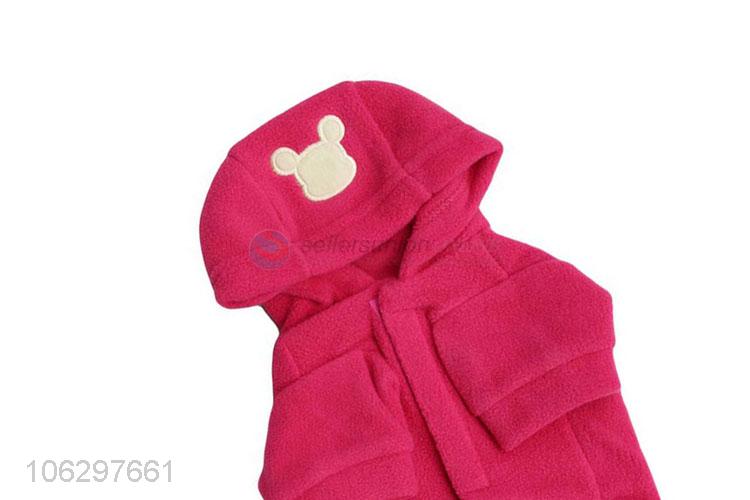 Cartoon Design Cotton Hoodie For Pet