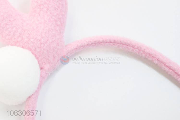 Cute Design Flannel Headband Cartoon Hair Band