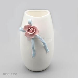 High quality luxury flower ceramic vase for home decor