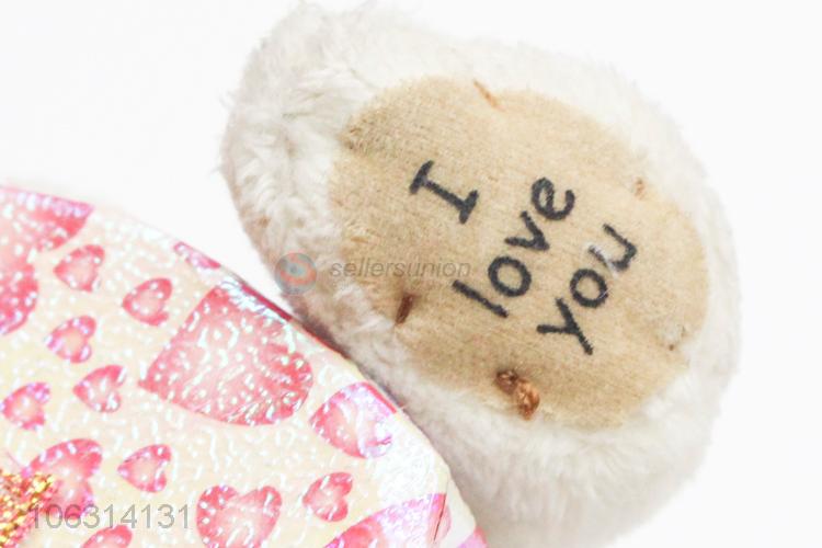 High Quality Bear Plush Toy with Gift Box for Birthday Gift