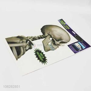 Bulk price Halloween decor horrible skeleton wall sticker