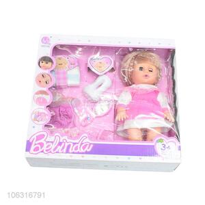 New arrival pretty baby girl doll set toys