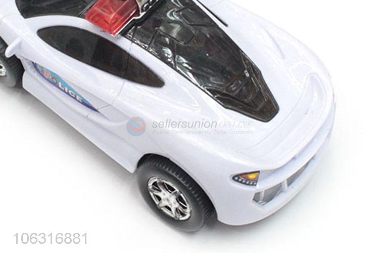 High quality electric police car toy with flashing light