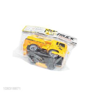 China manufacturer plastic construction truck model toy for kids