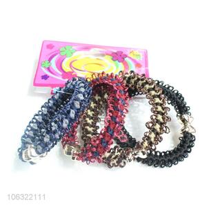 Fashion Simple Nylon Hair Rings For Girls