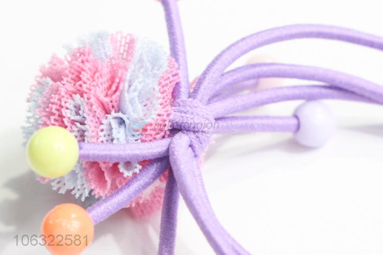 Factory Price Eco-Friendly Nylon Hair Ring For Girls