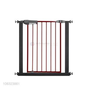 Pressure Mounted Gate Metal Door And Stairs Baby Safety Gate