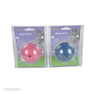 New Product Pet Toys Electric Random Rolling Magic Led Flash Pet Cat Ball