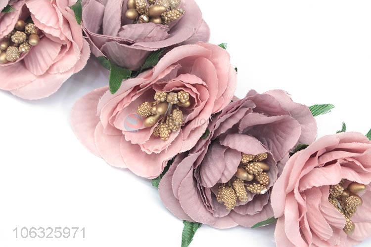 Wholesale Elastic Flower Baby Headband