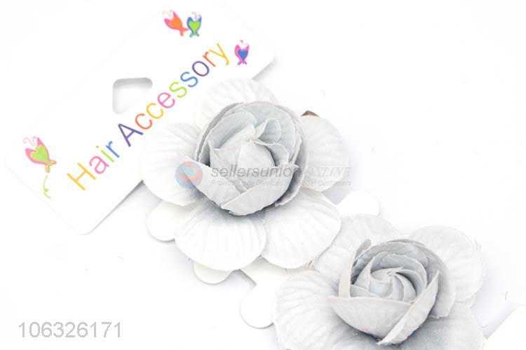 Best Price Flower Hair Clip Headwear For Girls