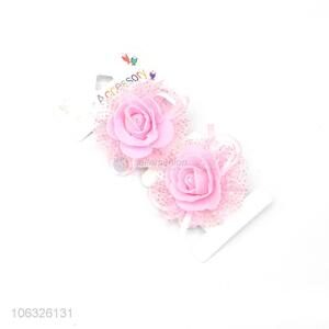 New Design Flower Hair Clips Hair Accessories