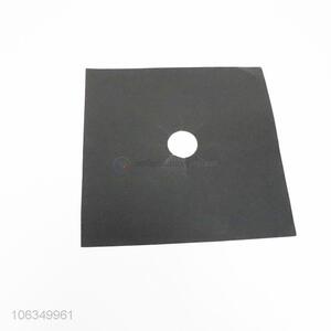 China supplier black non-stick fiberglass gas stove mat