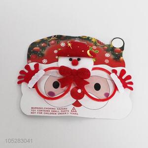 Popular stylish snowman xmas decoration novelty christmas glasses