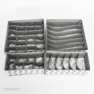 Wholesale underwear foldable drawer dividers storage bin