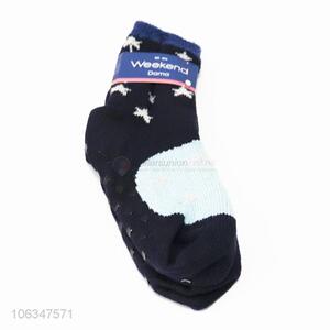 Chinese Factory WOman Autumn Winter Non-slip Floor Socks