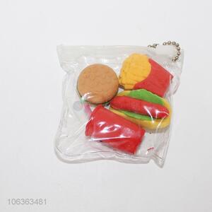 Creative Design 4 Pieces Colorful Eraser