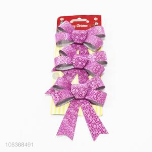 Lowest Price 3PC Christmas Bow Festival Decorations