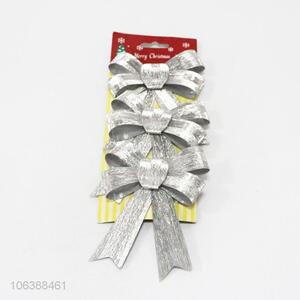 High Sales 3PC Christmas Decoration Christmas Bowknot