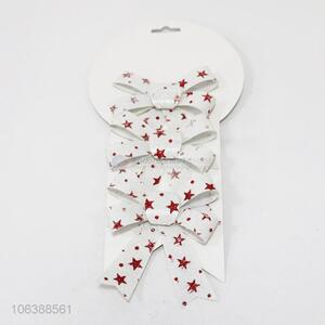 High sales 3pcs Christmas bow decoration Christmas ornaments